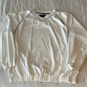 FootJoy Classic White V-Neck Pullover